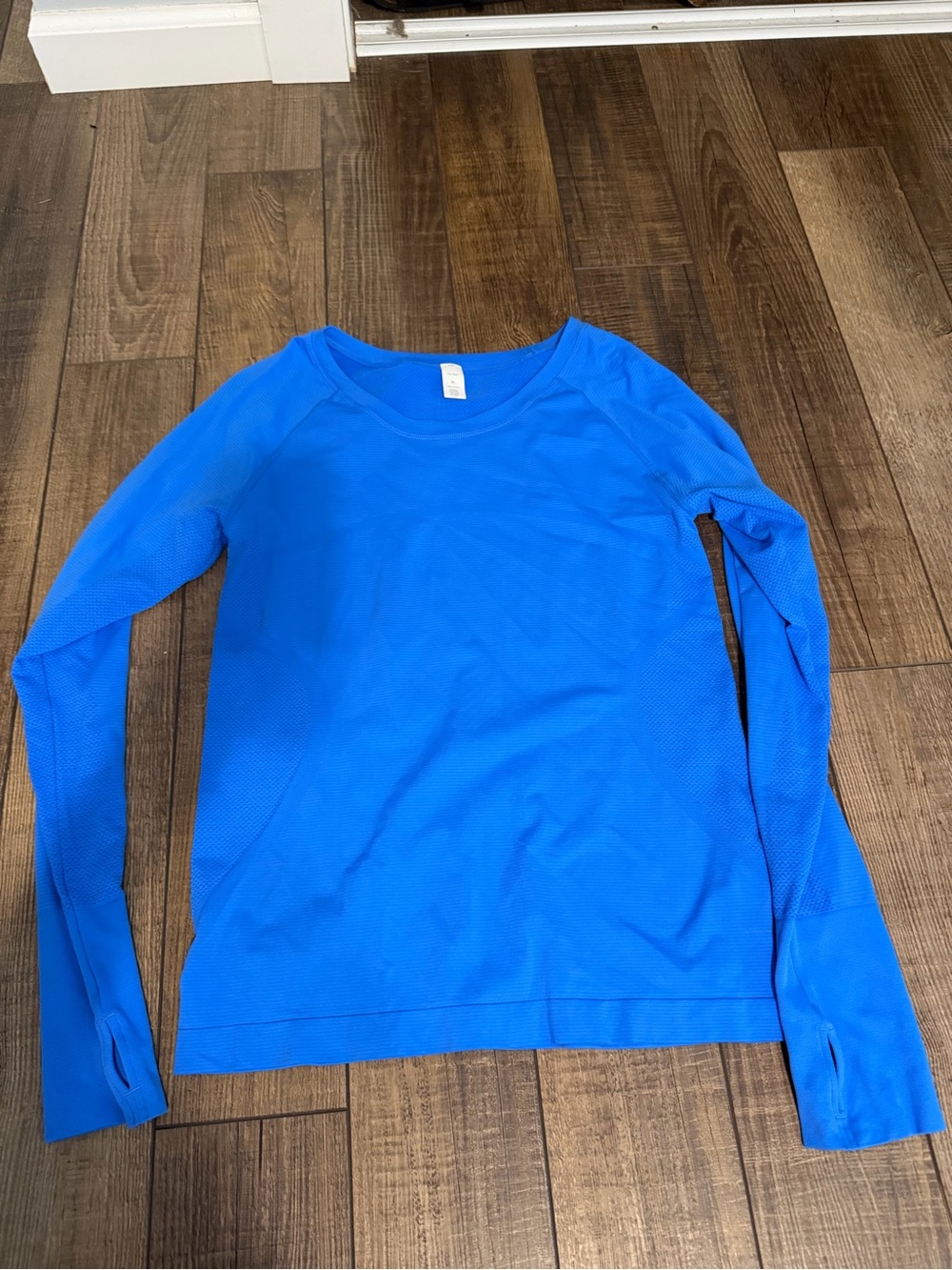 Blue Long Sleeve Women's Tee